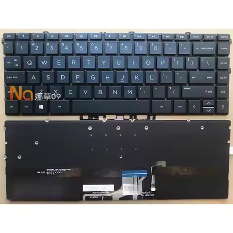 YY+New for HP Spectre x360 13-AW 13-AW0008CA 13-AW0023DX US Backlit Keyboard