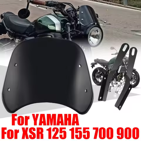 For Yamaha XSR700 XSR125 XSR155 XSR900 XSR 700 900 125 155 Accessories Retro Windscreen Windshield W