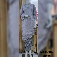 Nafis Tunik Serut Baju Bodo.Kombinasi Payet Mutiara