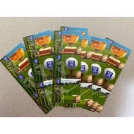 {JK} Postage Stamp - World Cup Golf 20sen+30sen+50sen Pair x 10pcs