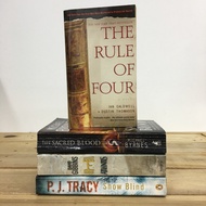 Mix of Thrillers and Historical Fiction Books (Preloved)