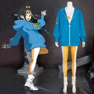 Pokemon PM Legends Jacket: ZA Deuro Lida Cosplay Costume