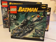 珍藏 絕版 蝙蝠俠 NEW & SEALED! LEGO Batman 7780 The Batboat: Hunt for Killer Croc, RETIRED 2006