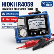 HIOKI IR4059 Digital Insulation Resistance Tester for EV Maintenance | 5 Range 50V-1000V | Ships fro