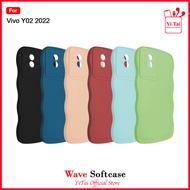 yitai yc30 case wave color vivo y02 2022 y15s y01 y16 y17 y15 y12 y12i - vivo y02 2022 hitam