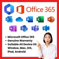 Office 365 PRO PLUS 专业增强版 365 2016 - 2025 Lesen Sah untuk 1 PC Genuine Account