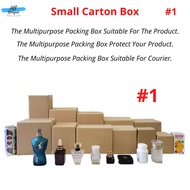 Small Carton Box- 1-Carton Box-Pizza Box-Kotak Hantaran-Courier Box