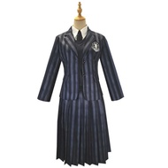 Adams Family Wednesday School Uniform Halloween Costume