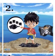 能換上「橡膠象槍」的路飛 (Luffy) #ONE PIECE海賊王公仔 711/7-11/7-Eleven figure 公仔擺設 12位海賊 24款造型 #可當作生日蛋糕裝飾牌 #cake top