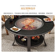 Barbecue Table Barbecue Stove Indoor Carbon Stove Household Stove Heating Outdoor Barbecue Grill Smoke-Free Carbon Stove