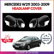MERCEDES W211 2003-2009 E240 E200 E350 E280 HEADLAMP COVER HEADLIGHT COVER HEADLAMP LENS