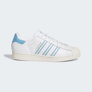 Adidas รองเท้าผ้าใบผู้ชาย Superstar | Cloud White/Off White/Light Blue ( GX9876 )