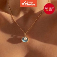 Elegant Pearl Shell Pendant Necklace for Women Wedding Party Gift Idea