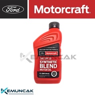 (100% Genuine) FORD Motorcraft | 5W20 Motor Oil Synthetic Blend (1 Quart / 946ml)