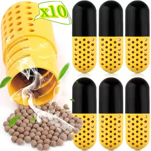10/2x Deodorant Deodorizers Capsule Shape Boxing Gloves Shoes Odor Eliminator Sports Gloves Bags Fre