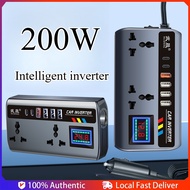 Car Inverter 12V 24V to 220V Power Converter Car Power Inverter Truck Socket Charger Inverter