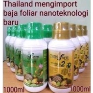 No1Thailand Baja Nano Teknologi Untuk Buah /Sayuran FERTILIZER NANO TRANSFORM PLUS  1 & 2 泰国进口叶面肥