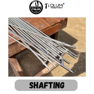 Shafting for Badjao 4.7mm 6mm 50cm to 150cm Stainless with Flopper Sima