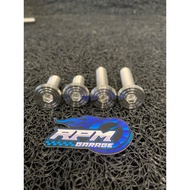 M10 stainless steel bolt, threaded bolt, 14 stainless steel slim model M10 screw