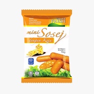 VALLEY FRESH MINI SOSEJ CHEESE CHICKEN FRANKFURTER 1KG