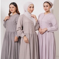 KATUN Nadiraa Hijab Ayzel Dress Cotton Allsize