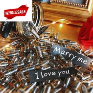 (BC) 100pcs Expression Message Capsule /Message Capsule Valentines Day Gift/ Ideas Party Favors Love