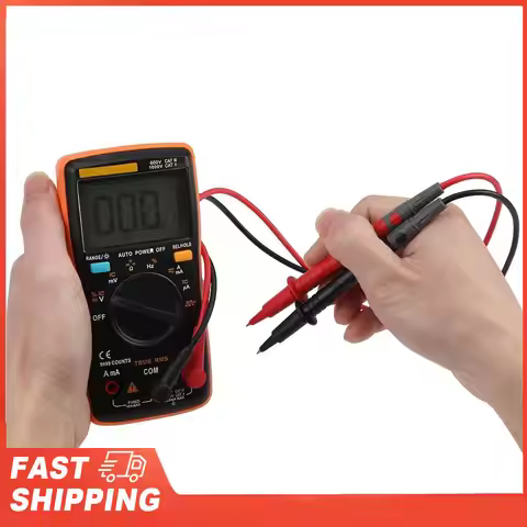 AN8008 True RMS Digital Multimeter Volt Ohm Meter Digital Multimeter AC DC Voltage Ammeter Current O