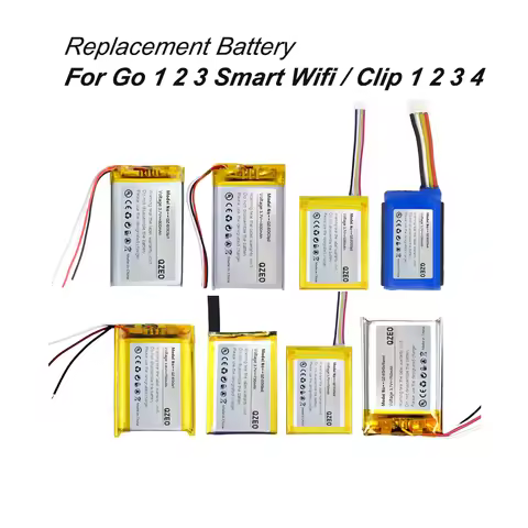 Replacement Battery for JBL Go 1 2 3 Go2 Go3 Smart Wifi / Clip 1 2 AN 4 Clip1 Clip2 GSP383555 Clip3 