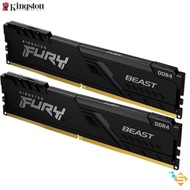 RAM PC Kingston Fury Kit 32GB (2x16) 16GB (2x8) 3600MHz DDR4 CL17 CL18 DIMM Beast Black KF436C17BBK2