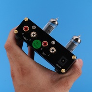 Rhode Rain Fever Gallbladder Preamp 6J5/6K4 Tube HIFI Gallbladder Power Amplifier Pre-High Bass Adju