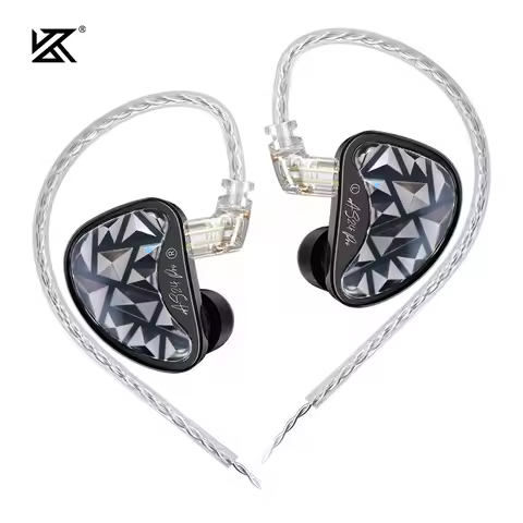 KZ AS24 PRO 24 BA Units HIFI Earphones Upgraded Balanced Armature Drive Tunable in Ear Wired Gaming 