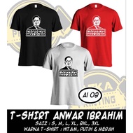 Tshirt Anwar Ibrahim limited edition, tshirt dsai new design.