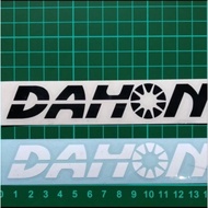 Dahon classic folding bike Cutting sticker
