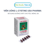 L-cystine pills USA PHARMA (L Cystine) prevent hair loss, Slingshotm and freckles - Box of 60 pills 