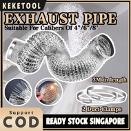 Vent Hose Industrial Exhaust Fan Pipe Flex Air Duct Mini and Duct Fan Pipe
