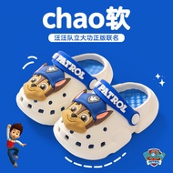 Authentic Paw Patrol Boys' Hole Shoes Summer Indoor Closed Toe Breathable Baby Outerwear Beach Children Sandals for Girls