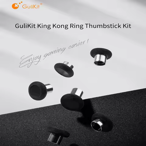 GuliKit 3 Pair of Joystick Cap Analog Stick Cap for Kingkong 2 pro Controller