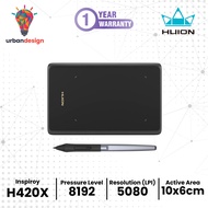 HUION Inspire H420X Drawing Tablet Pen Tablet Digital Stylus 8192 Pressure