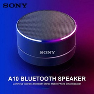 🎧【Ready stock】FREE Shipping+COD🎧 Music Apollo SONY A10 Small Bluetooth Speaker Outdoor Radio Portable Small Steel Cannon Mini Speaker