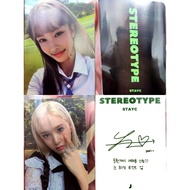 STAYC Stereotype Special YOON J TYPE B PHOTOCARD