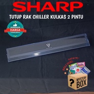 SHARP 2-DOOR REFRIGERATOR CHILLER RACK COVER SIZE 69 x 11.5cm ORIGINAL