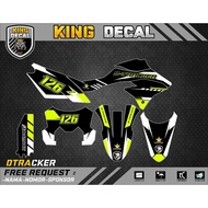 Decal DTRACKER DECAL KLX BF KLX OLD KLX S DECAL KX CUSTOME DECAL KLX BF 150L DECAL CRF 150L 1