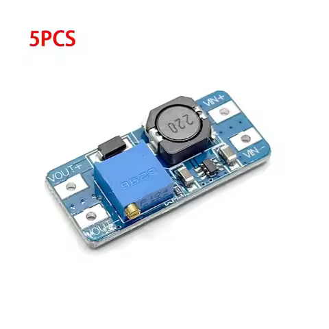 5PCS MT3608 DC-DC Step Up Converter Booster Power Supply Module Boost Step-Up Board MAX Output 28V 2