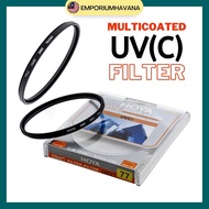 🌼READY STOCK🌼 Hoya HMC UV(C) Slim Digital Filter Glass Frame 37mm 40.5mm 58mm 62mm 67mm 72mm Univers