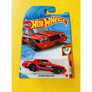 MERAH HOTWHEELS HOT WHEELS 87 BUICK REGAL GNX RED MUSCLE MANIA CAR LOT N 2021