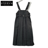 Amelie [x Dickies] 0126105911290 灰色褶襉洋裝 背帶褲款式洋裝 M碼 [二手]