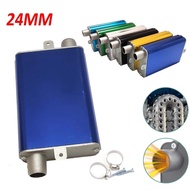 ☽Car Parking Heater Generator Muffler 24mm Aluminum Alloy Air Diesel Heater Exhaust Muffler Heat ☪➹