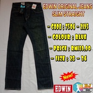 EDWIN ORIGINAL JEANS SLIM STRAIGHT 7506-2195