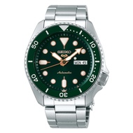 SEIKO 5 SPORT SUPERMAN 5KX JADE GREEN GOLD GILT AUTOMATIC SRPD63K1