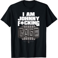 Mortal Kombat 2 I Am Johnny F-ing Cage Bold Text Logo Adult T-Shirt